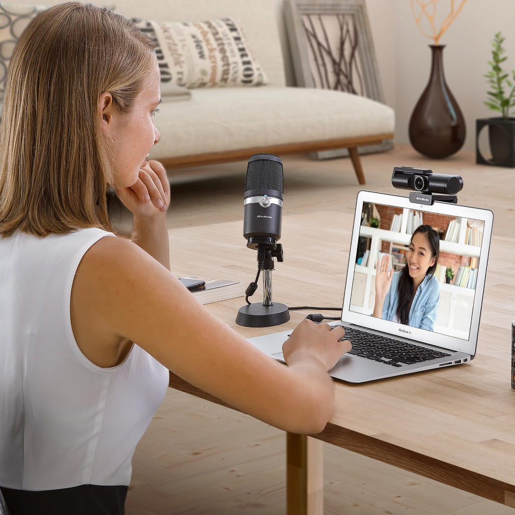 AVerMedia PW313D DualCam 2K Document Camera for Trading Cards, Miniatures