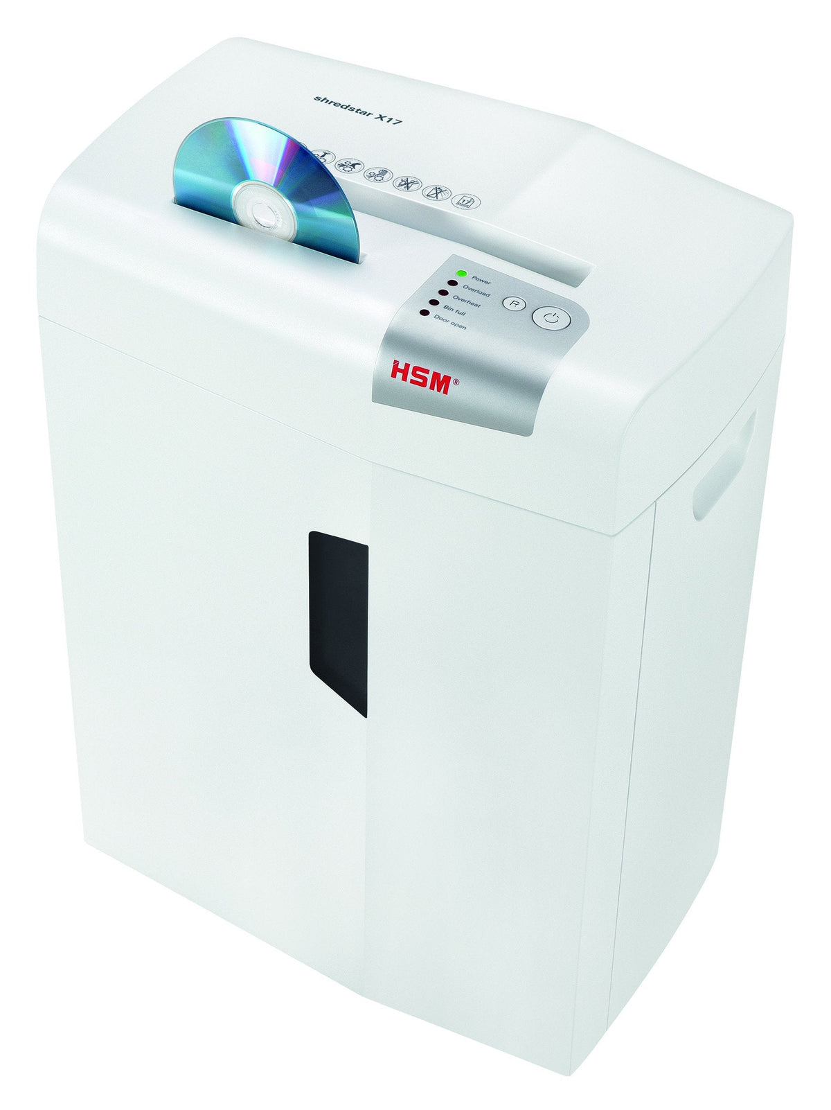 HSM shredstar X14 Cross-Cut Shredder; Shreds Up to 14 Sheets; 6.1-Gallon Capacity Shredder White | HSM1057W