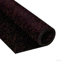 4X10 FT Rubber Gym Flooring Roll Non-Slip Shock Absorption-Black/Red