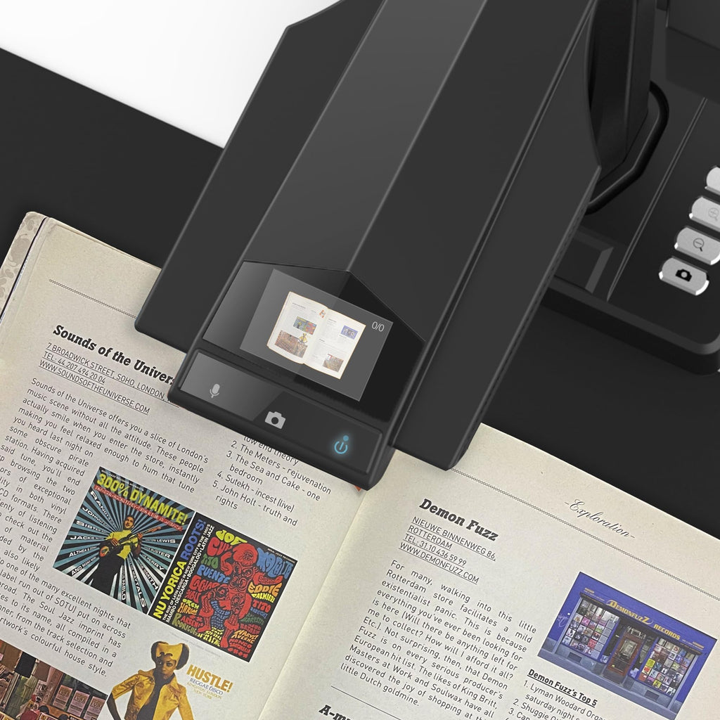 CZUR ET24 Pro Professional Book Scanner, 24MP Document Camera