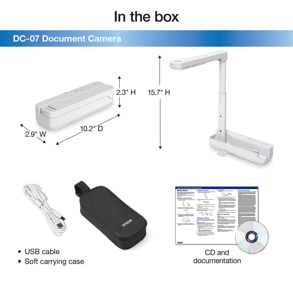 Epson DC-21 High-Definition Document Camera