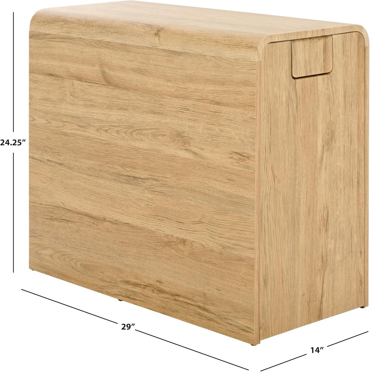 SEI Furniture - Sidekick Sport Equipment Rolling Rack - Transitional Design, Metal and Wood - Ideal for Bedroom, Living Room (HZ0123)