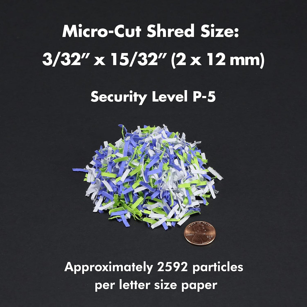 Aurora AU1235MA Professional Grade 12-Sheet High Security Micro-Cut Paper and Credit Card Shredder/ 20 Minutes Run/Security Level P-5