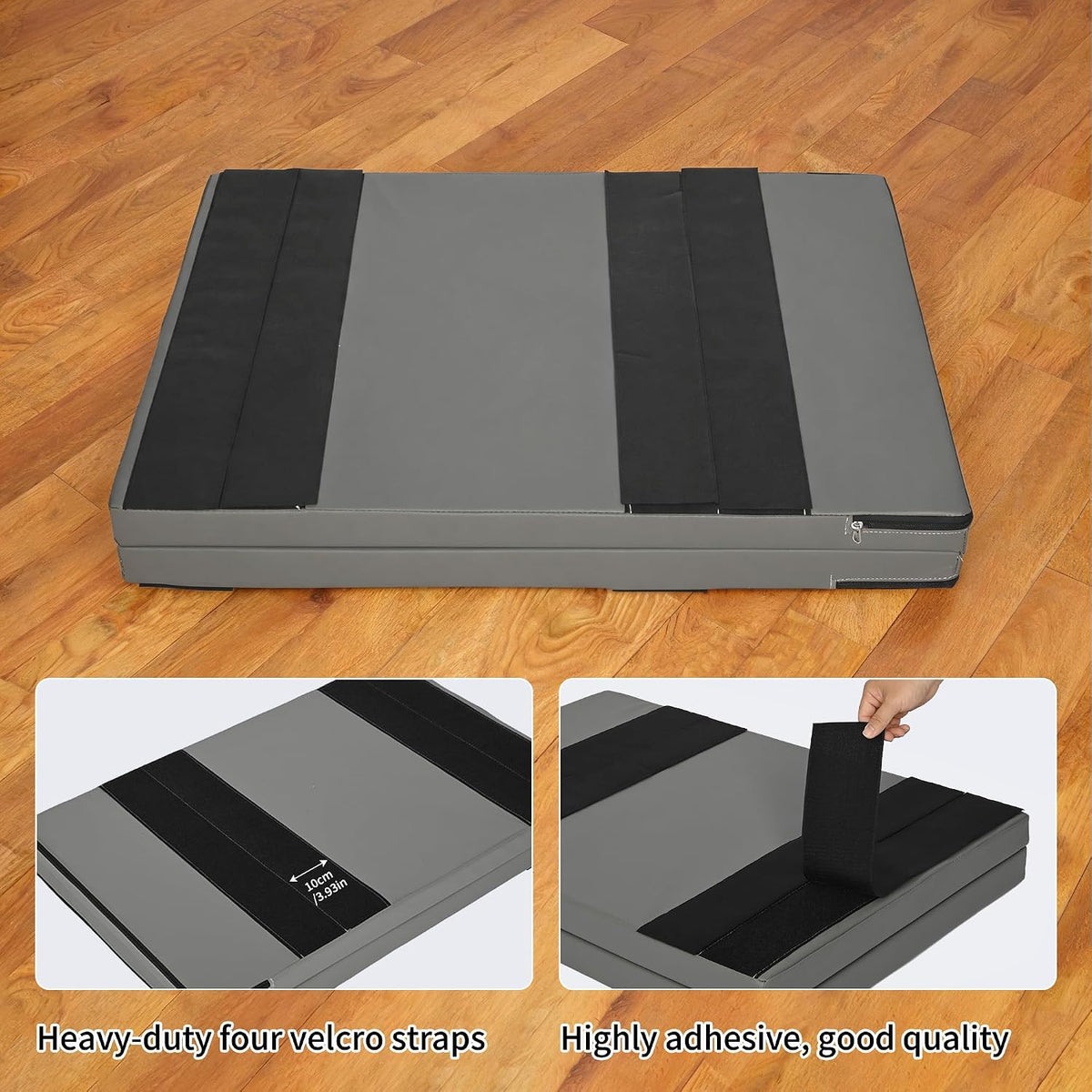 72'' Gym Wall Padding, Shock Absorbing Mat 1 Pack 23.6in Wide