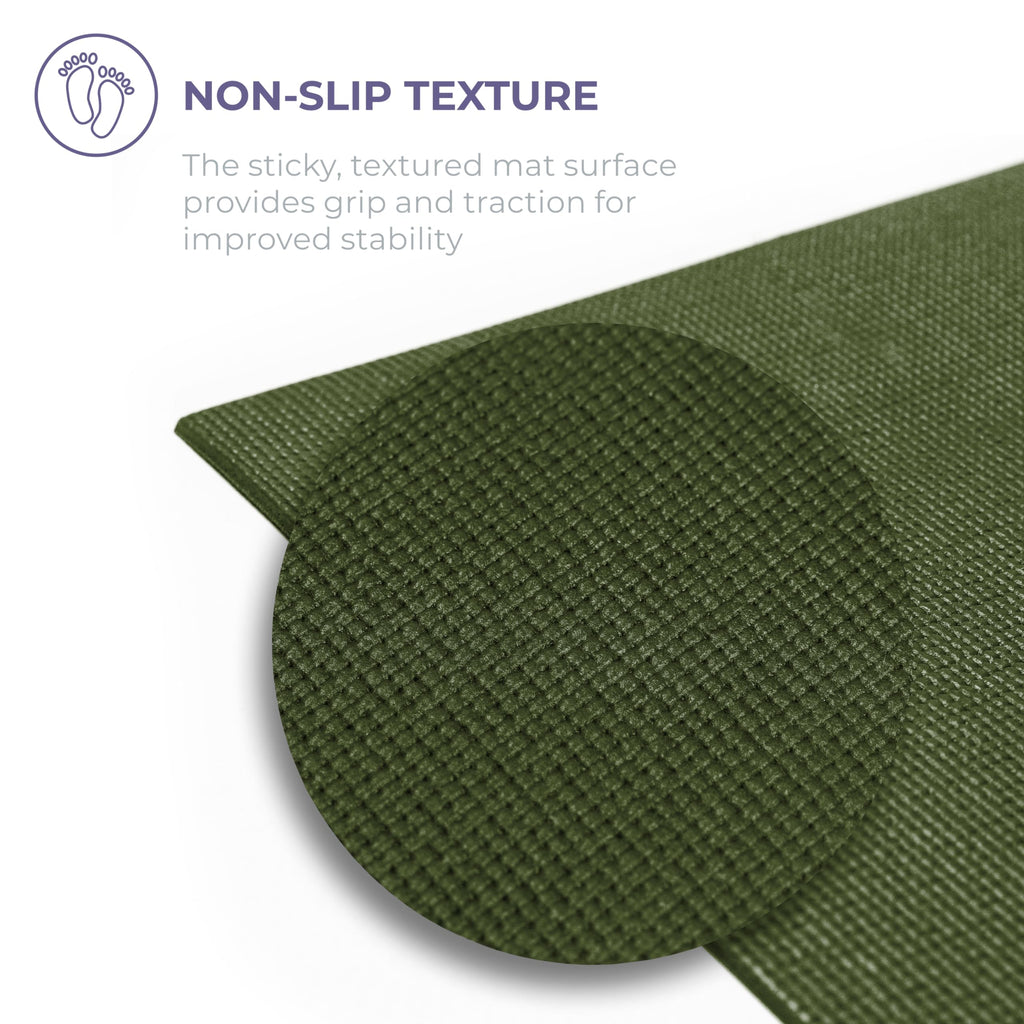 Voyage 5mm Studio Yoga Mats, 6 Pack, 72x24in