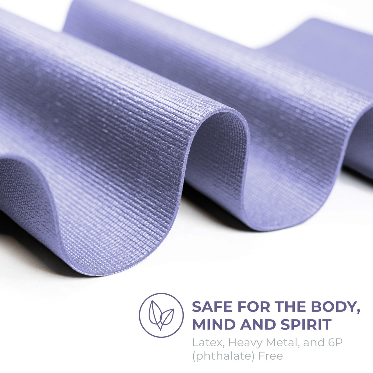 Voyage 5mm Studio Yoga Mats, 6 Pack, 72x24in