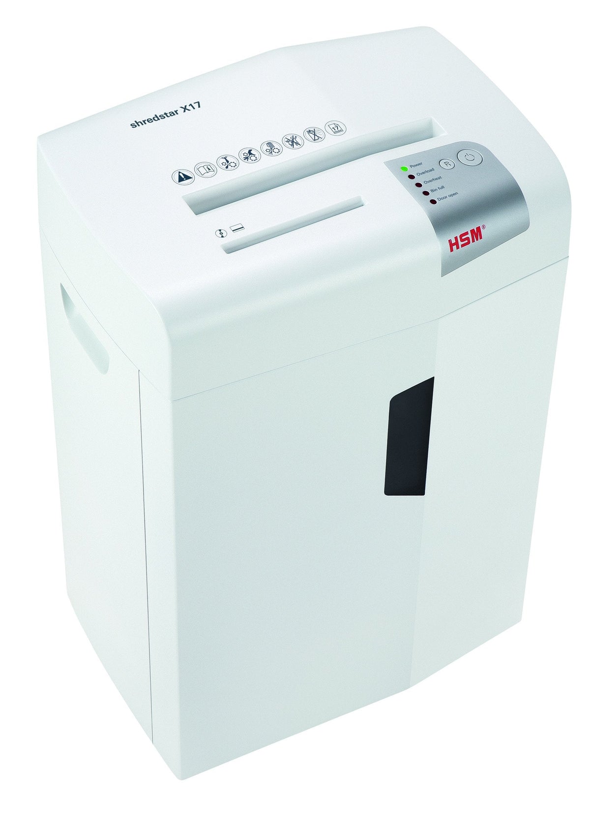 HSM shredstar X14 Cross-Cut Shredder; Shreds Up to 14 Sheets; 6.1-Gallon Capacity Shredder White | HSM1057W