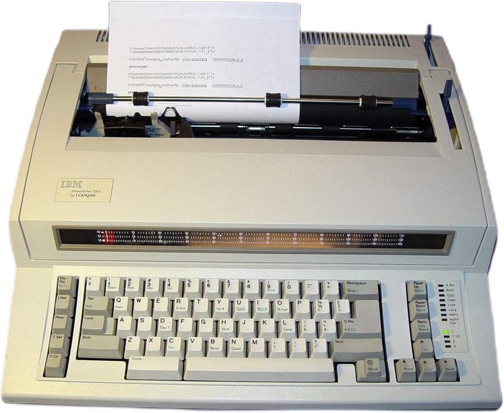 IBM Wheelwriter 1000 Typewriter