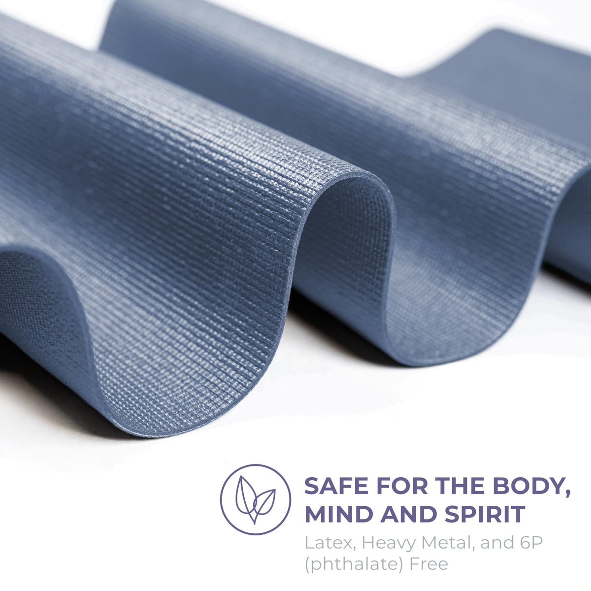 Voyage 5mm Studio Yoga Mats, 6 Pack, 72x24in