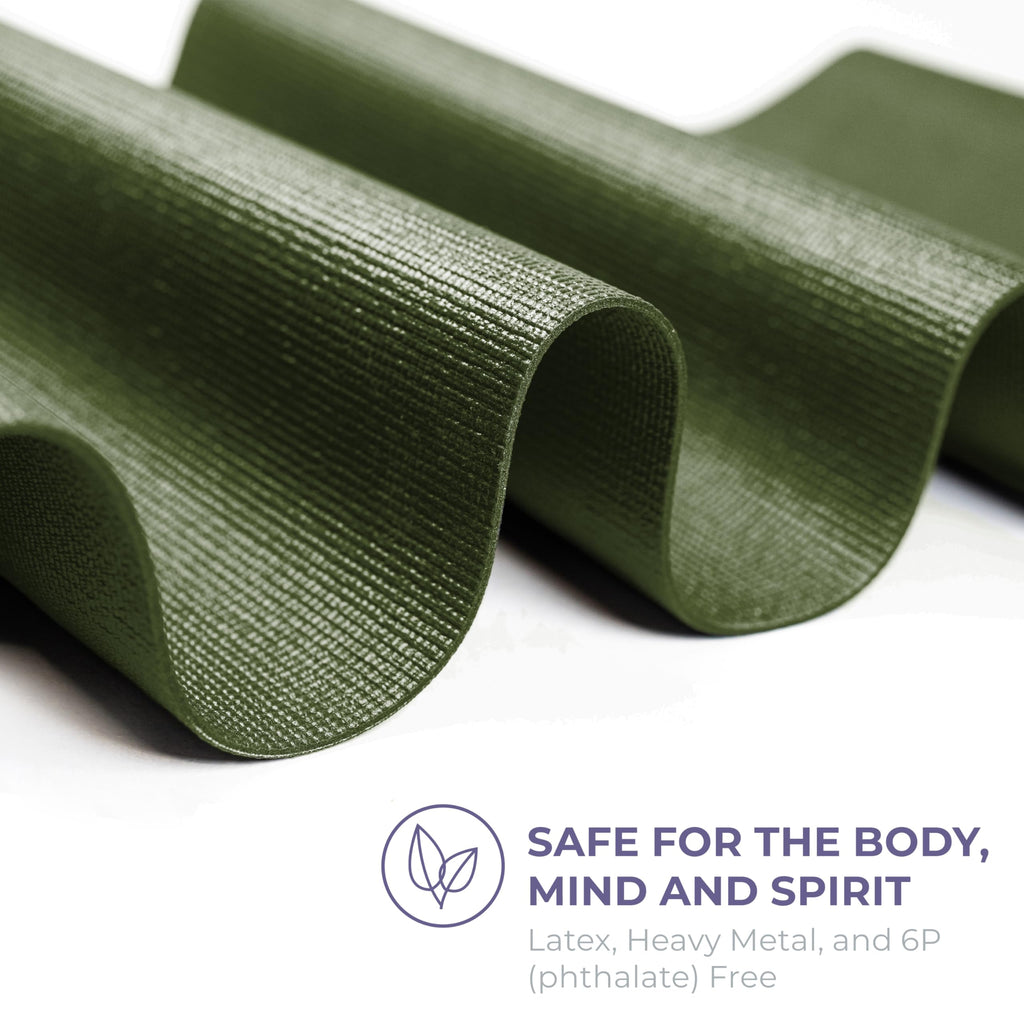 Voyage 5mm Studio Yoga Mats, 6 Pack, 72x24in