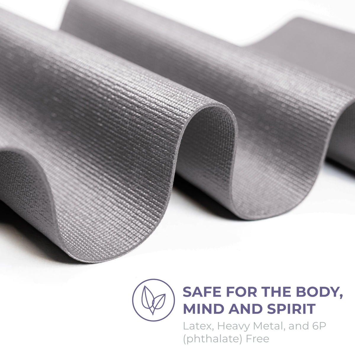 Voyage 5mm Studio Yoga Mats, 6 Pack, 72x24in