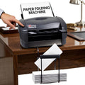 Martin Yale P7500 Paper Folding Machine - Automatic Feed Tabletop 4000 Sheet/Hour Letter, Half, ZFold, Double Parallel, for Offices, Mailrooms, Business, Folds 8.5â³ x 11â³ & 8.5â³ x 14â³ 20lb Bond Paper