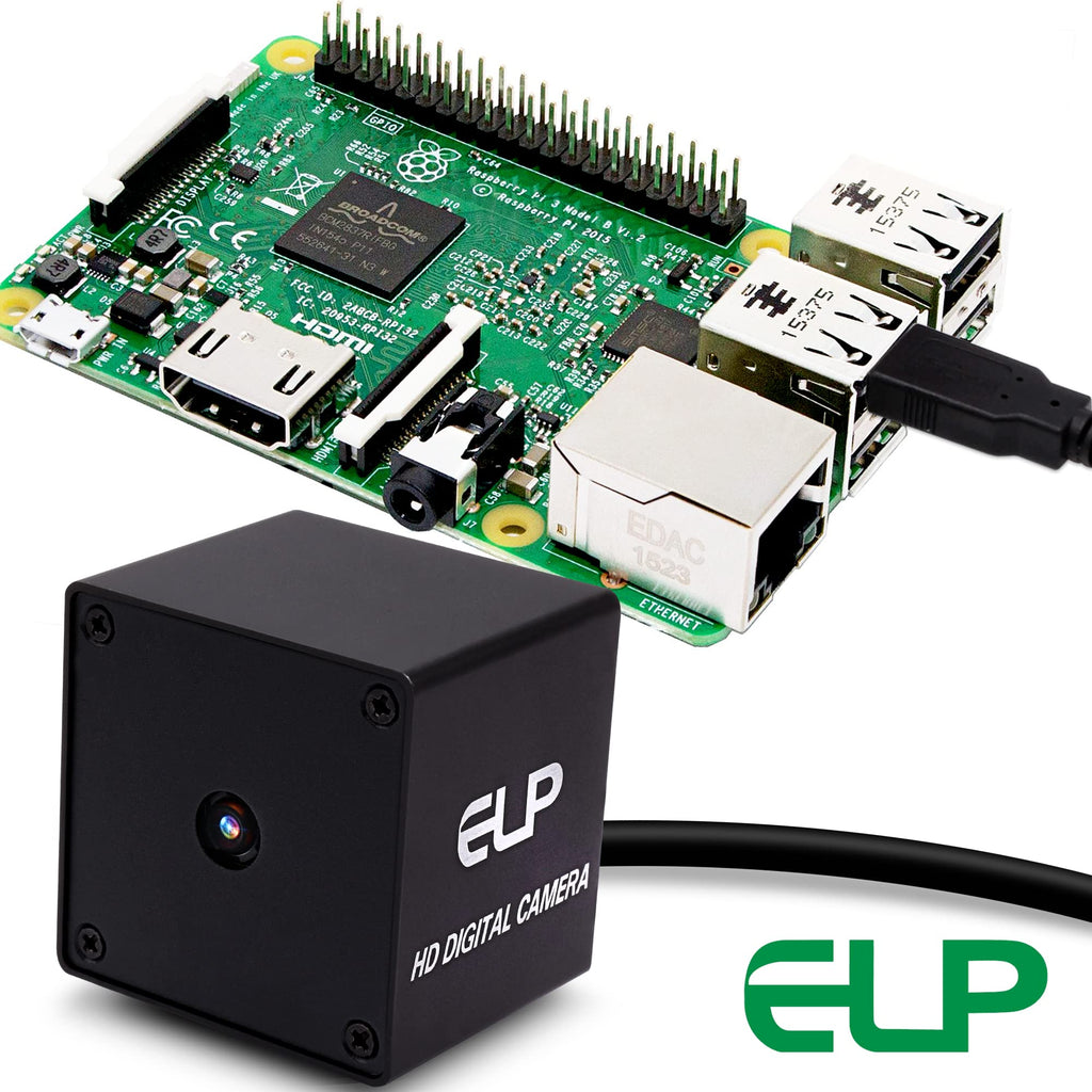 ELP 48MP Fast Autofocus USB Camera Module with 70degree No Distortion Lens for Computer Mini UVC USB2.0 Industrial Webcam Board 8000 * 6000 USB with Camera for Laptop PC Raspberry pi Jetson Nano