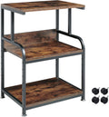 Fannova Printer Stand with Height Adjustable Storage Shelf for Home Office