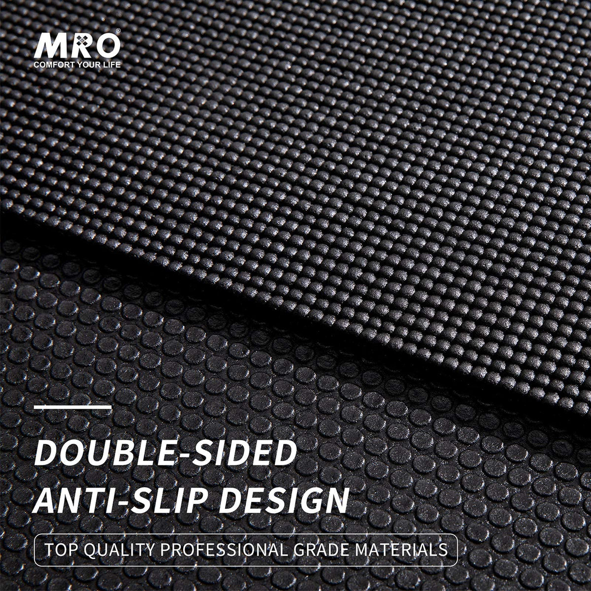 MRO Extra Large Yoga Mat, 12'x6'/9'x6'/7'x5'/6'x4' (9MM)