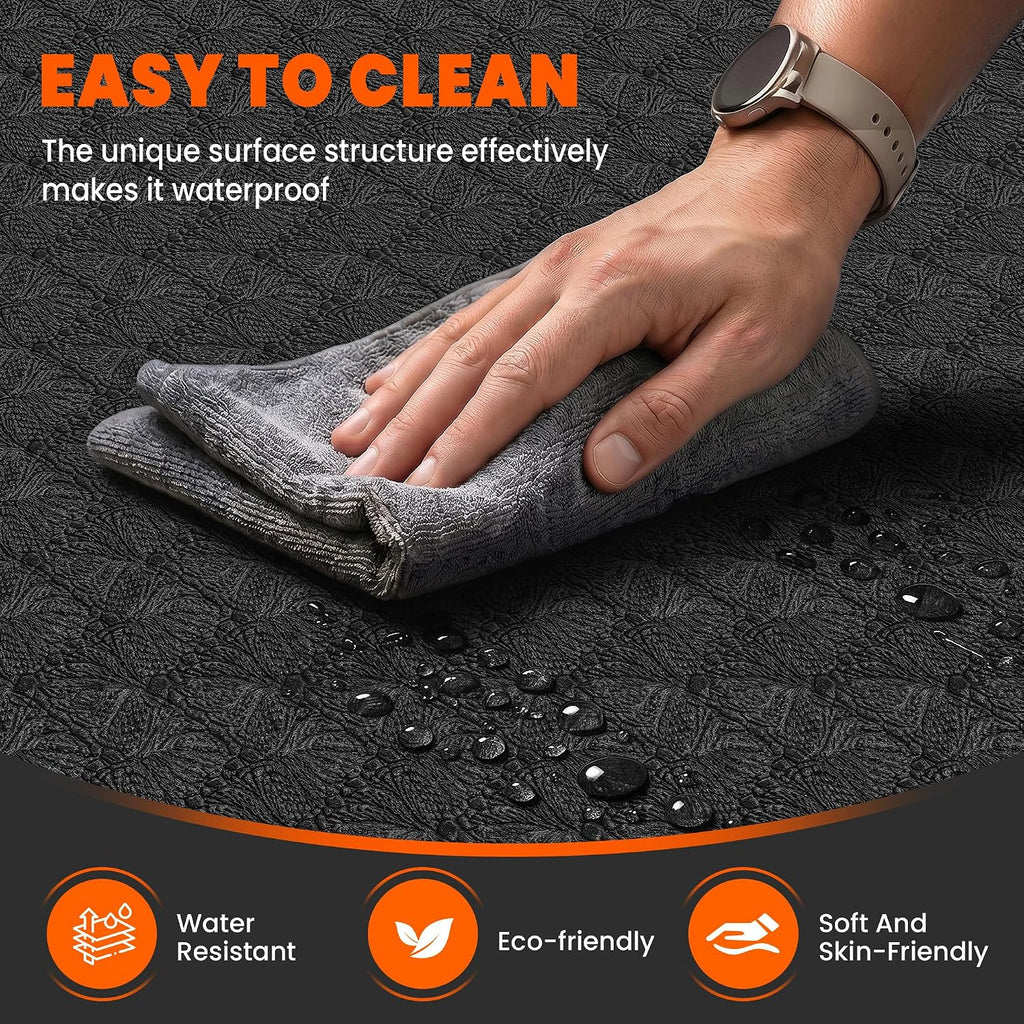 Stepwaver Extra Large Exercise Mat - 7'x5'/8'x5'/9'x5'/10'x5'x10mm