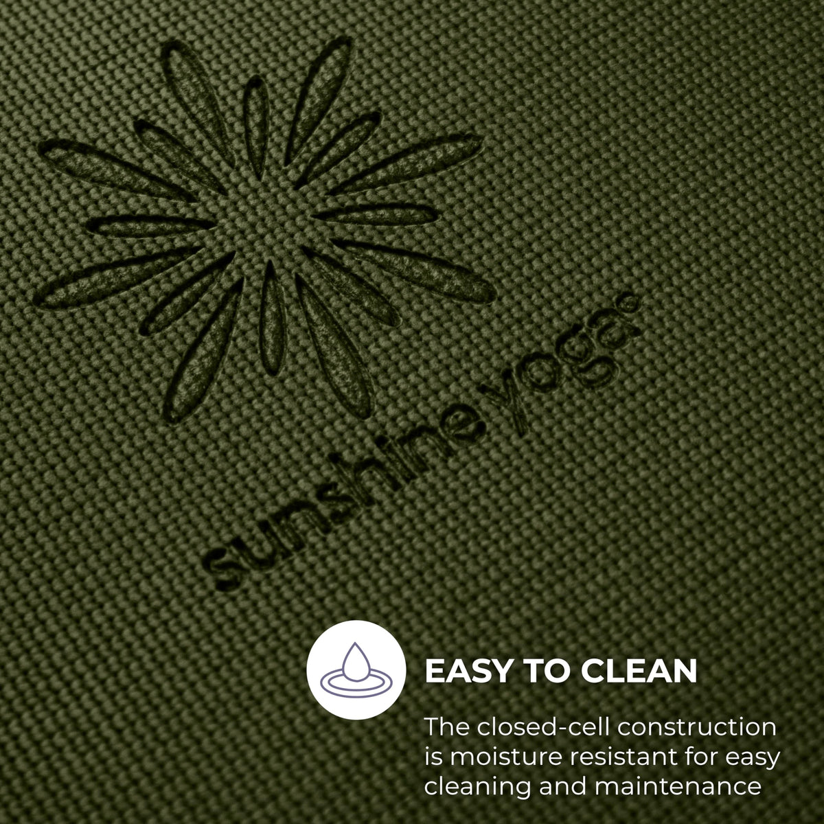 Voyage 5mm Studio Yoga Mats, 6 Pack, 72x24in